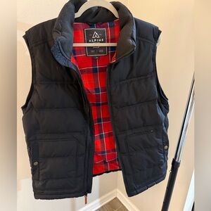 Alpine Design Puffer Vest Black Men’s Medium-Preowned